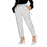 leopard print pants image